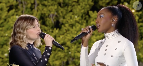 Finale de la "Star academy" entre Ebony et Marine sur TF1