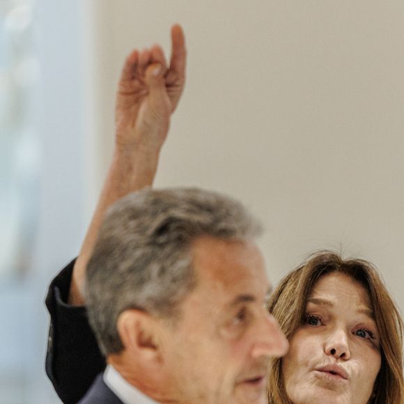 Nicolas Sarkozy condamné à 5 ans de prison à l'issue du procès de l'affaire du financement libyen au tribunal correctionnel de Paris  © Sadak Souici/ZUMA Press Wire / Bestimage)