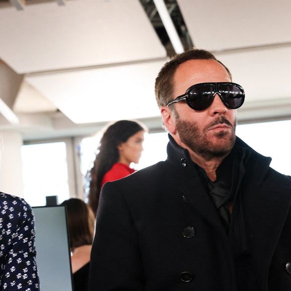 Anna Wintour, Tom Ford, Olivia Colman -  Défilé Stella McCartney Femmes Automne/Hiver 2025-2026 à Paris le 5 mars 2025 Backgrid USA / Bestimage