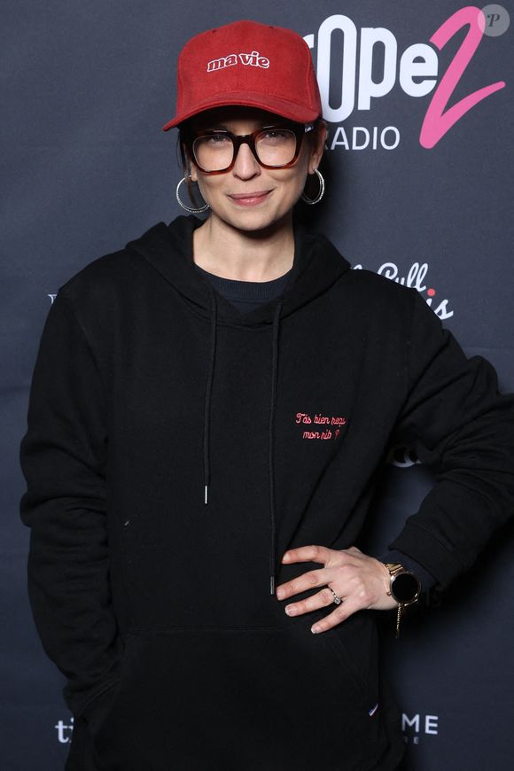 Lucie Bernardoni participe à la Pop Up Influence Party organisée par Aurelien Cassirame, à Paris, le 02 février 2025 à Paris, France. Photo by Jerome Domine/ABACAPRESS.COM