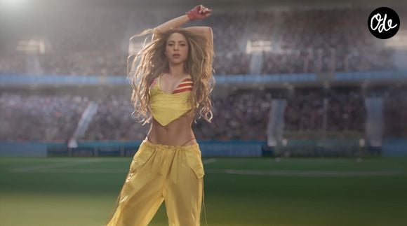 Shakira dans le clip officiel de la Coupe du monde. Elle chante "Dai Dai", l'hymne du Mondial 2026.

Backgrid UK/ Bestimage