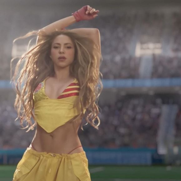 Shakira dans le clip officiel de la Coupe du monde. Elle chante "Dai Dai", l'hymne du Mondial 2026.

Backgrid UK/ Bestimage