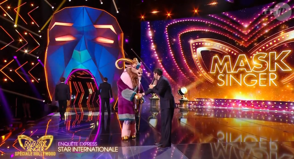 Le Bouc dans "Mask Singer", capture d'écran TF1