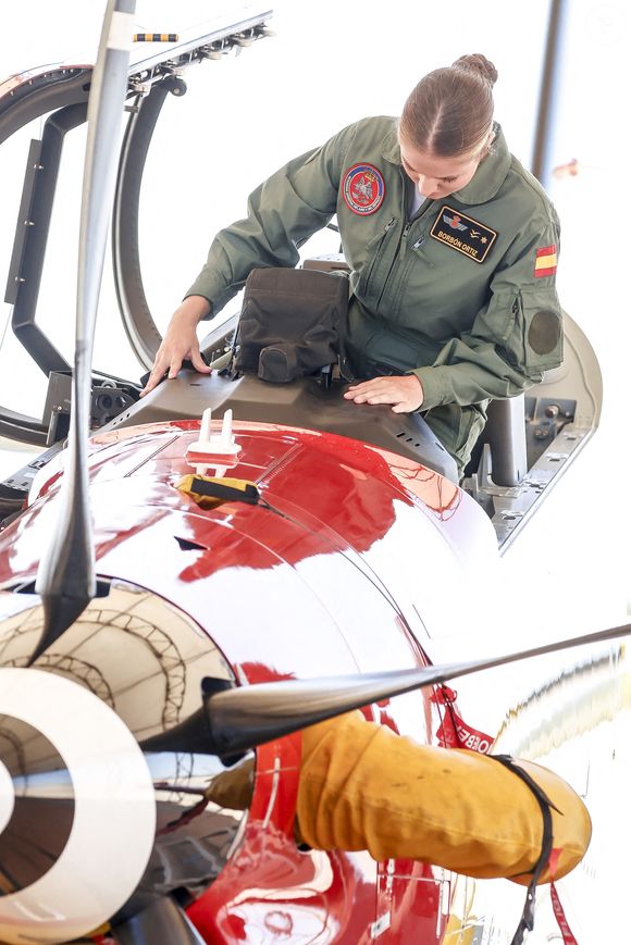 La princesse Leonor assiste à son premier jour à l'académie de l'armée de l'air à San Javier, Murcie, le 1er septembre 2026 à San Javier, Espagne par Archie Andrews/ABACAPRESS.COM