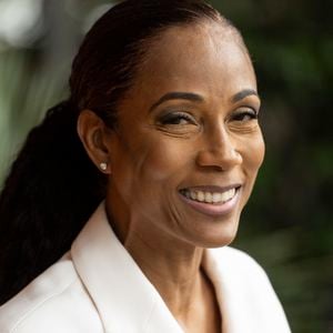 Christine Kelly au village lors des Internationaux de France de Tennis de Roland Garros 2025, à Paris, France, le 7 juin 2025. © Cyril Moreau/Bestimage