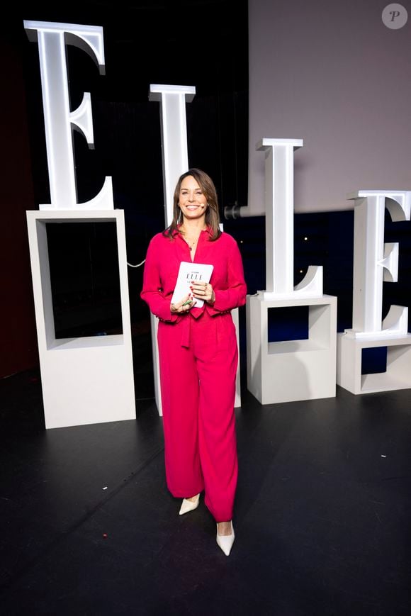 Julia Vignali lors de la soirée des 80 ans du Elle Magazine au Quai Branly à Paris le 10 décembre 2025. Pierre Perusseau / Bestimage
