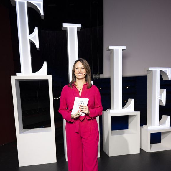 Julia Vignali lors de la soirée des 80 ans du Elle Magazine au Quai Branly à Paris le 10 décembre 2025. Pierre Perusseau / Bestimage