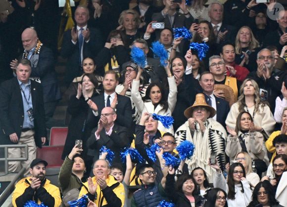 Le prince Harry et Meghan Markle assistent à la cérémonie d'ouverture des "Invictus Games Vancouver Whistler 2025" au Canada le 8 février 2025. Backgrid USA / Bestimage