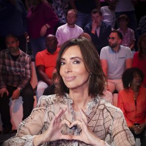 Géraldine Maillet - Portraits des chroniqueurs lors de la nouvelle émission "Tout beau, tout n9uf" présentée par C. Hanouna sur W9 à Paris le 1er septembre 2025. © Jack Tribeca / Bestimage