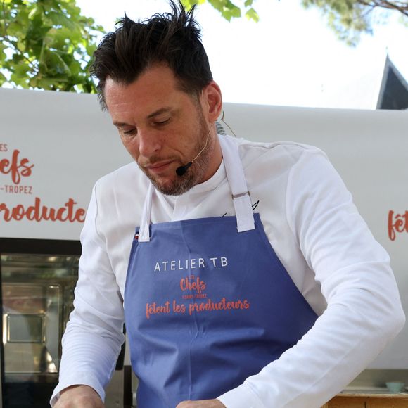 Avec son acolyte Yoann Conte, il avait pour mission de goûter énormément de plats chaque jour.

Norbert Tarayre - 19.20 - Hôtel Prince de Galles à Paris - 4ème édition "Les Chefs à Saint-Tropez fêtent les Producteurs" sur la place des Lices à Saint-Tropez le 4 mai 2024. © Jean-Marc Lhomer/Bestimage