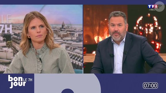 A la télévision, personne n'a rien vu.

Incident en plein direct pour Bruce Toussaint dans "Bonjour !", sur TF1 mercredi 24 septembre 2025.