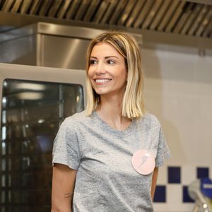 Alexandra Rosenfeld (Miss France 2006) - Conférence de presse de présentation de l'édition 2019 du salon de la pâtisserie à l'institut le cordon bleu à Paris, le 16 avril 2019