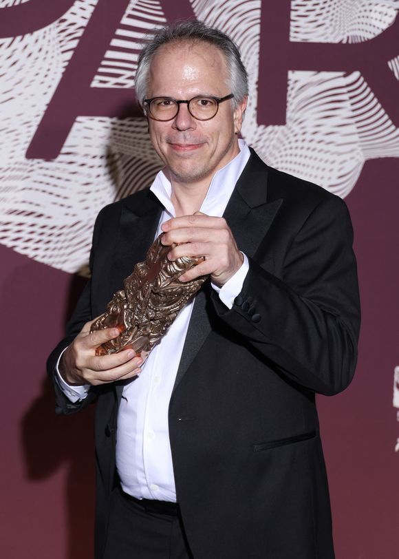 Olivier Goinard (Meilleur fils : Romain Cadilhac pour Le Chant des forêts) au photocall du dîner de la 51ème cérémonie des César au Fouquet's à Paris, France, le 27 février 2026. © Denis Guignebourg/Bestimage