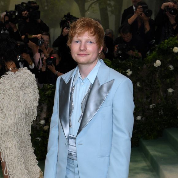 Ed Sheeran au Met Gala à New York.

Backgrid USA / Bestimage