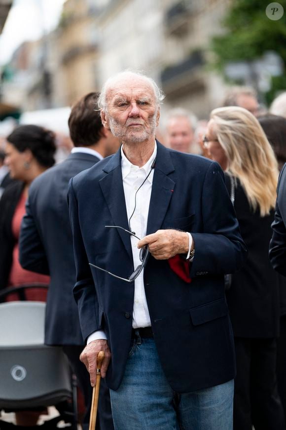 Christian Brincourt - Obsèques de Jean-Paul Belmondo en  l'église Saint-Germain-des-Prés, à Paris le 10 septembre 2021. © JB Autissier / Panoramic / Bestimage