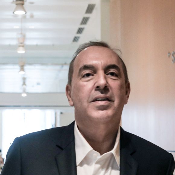 L'animateur de radio, journaliste, présentateur de télévision et producteur français, Jean-Marc Morandini arrive à la chambre correctionnel du tribunal judiciaire de Paris Batignolles, jugé pour "harcèlement sexuel" et "travail dissimulé", à Paris, France © Stéphane Lemouton/Bestimage