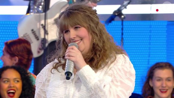 Des anciens amoureux se retrouvent sur le plateau de "N'oubliez pas les paroles", émission du 20 mars 2025, sur France 2