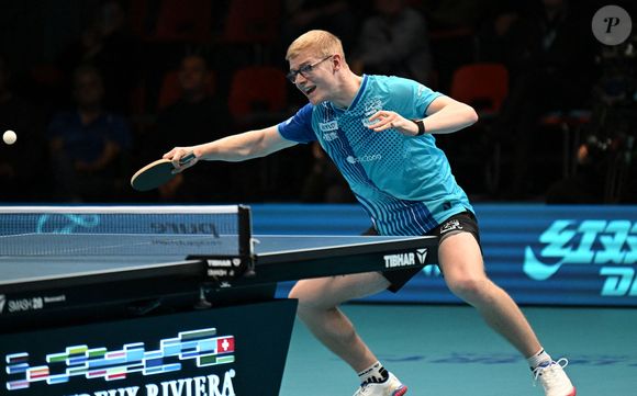Top 16 à Montreux - Felix Lebrun France , Médaillé de bronze olympique, perd en demi-finale contre son frère Alexis Lebrun, champion en titre à Montreux et champion d'Europe en simple 2024 Montreux Montreux Clarens, Salle Omnisports du Pierrier Vaud Suisse

 © Imago/PsnewZ/Bestimage