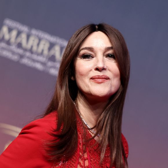 Monica Bellucci au photocall de la cérémonie d'hommage à Sean Penn lors de la deuxième journée du 21e Festival international du film de Marrakech, le 30 novembre 2024 à Marrakech, Maroc. © Dominique Jacovides/Bestimage