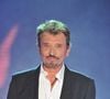 Un anniversaire que Laeticia, Jade et Joy célébrent malgré la disparition du Taulier il y a 8 ans de cela, en janvier 2017.
Johnny Hallyday lors de l'enregistrement de l'émission Vivement Dimanche a Paris, France. Photo Max Colin/ABACAPRESS.COM