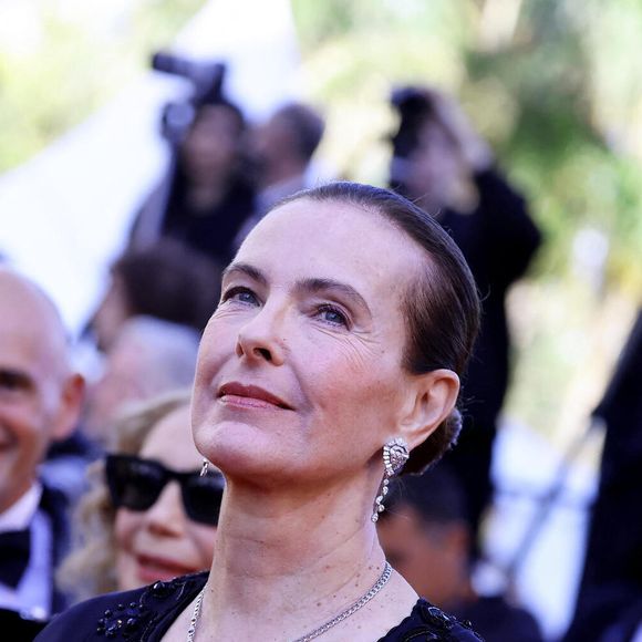 Carole Bouquet - Montée des marches du film « The Mastermind » lors du 78ème Festival International du Film de Cannes, au Palais des Festivals à Cannes. Le 23 mai 2025
© Jacovides-Moreau / Bestimage