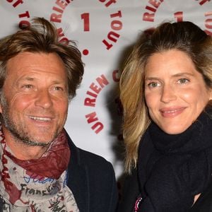 Laurent Delahousse et sa compagne Alice Taglioni lors d'une visite privée et d'un dîner de gala caritatif donné en faveur des actions de l'association "Un Rien C'est Tout" au musée Rodin à Paris, le 19 septembre 2019. © Veeren/Bestimage