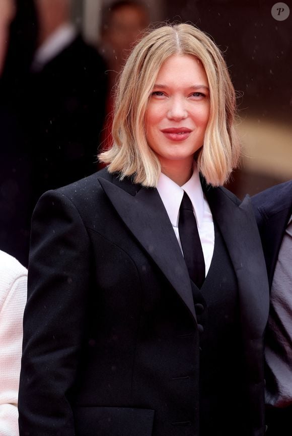 Léa Seydoux - Montée des marches du film " L'inconnue" lors du 79ème Festival International du Film de Cannes, le 18 mai 2026. © Jacovides-Moreau / Bestimage