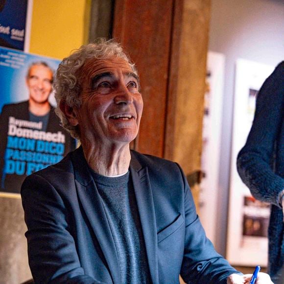 Raymond Domenech en dédicace  après sa rencontre "Football passion" lors du Festival Sport, Littérature et Cinéma à l'Institut Lumière à Lyon le 31/01/2026. © Sandrine Thesillat / PsnewZ / Bestimage