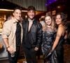 Le thème était "Dolce Vita - Vintage"
Thibaud Delapart, dit Tibo InShape, Darko, Juju Fitcats, de son vrai nom Justine Becattini, et la compagne de Darko lors de l'inauguration du Restaurant & Bar 19.20 by Norbert Tarayre à l'hôtel Prince de Galles à Paris le 10 octobre 2023 ©Pierre Perusseau / Coadic Guirec / Bestimage