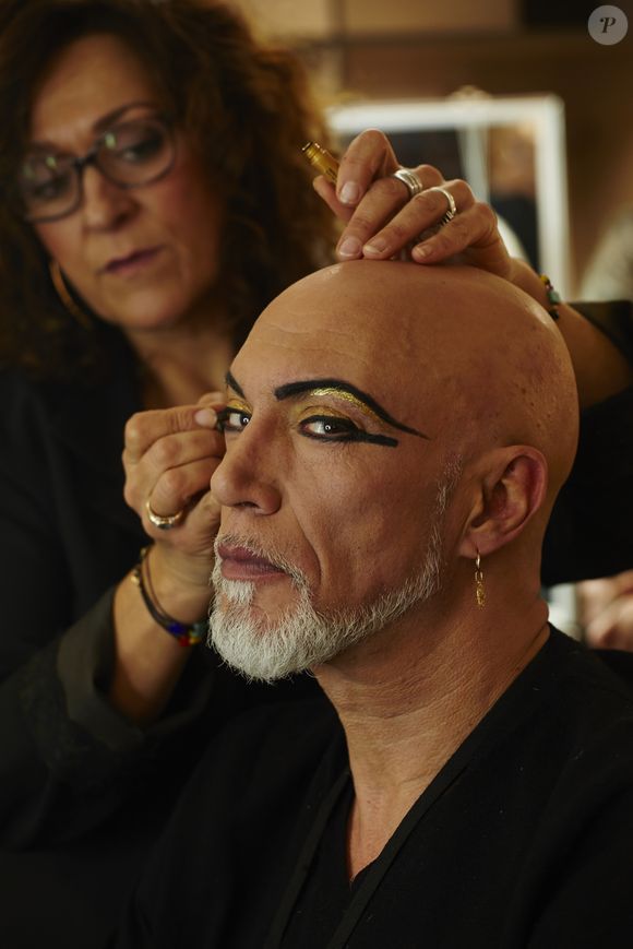 Exclusif - Ahmed Mouici - Spectacle de la comédie musicale "Les 10 Commandements" à l'AccorHotels Arena en décembre 2016. © Sylvie Castioni/Bestimage