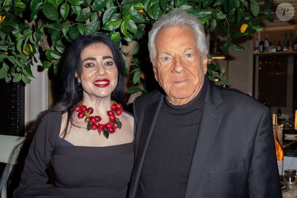 Chahrazad Rizh et Massimo Gargia. au dîner de Noël organisé par M.Gargia et C.Rizk au restaurant La Baia Paris le 23 novembre 2025.

© Sébastien Frémont / Bestimage