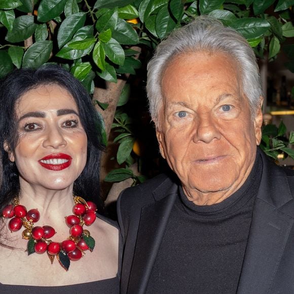 Chahrazad Rizh et Massimo Gargia. au dîner de Noël organisé par M.Gargia et C.Rizk au restaurant La Baia Paris le 23 novembre 2025.

© Sébastien Frémont / Bestimage