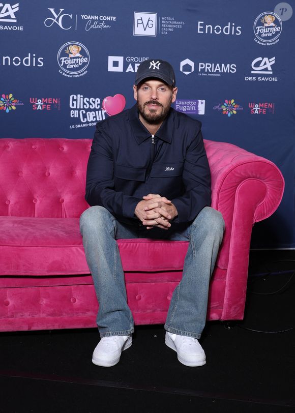 Exclusif - Matt Pokora (M. Pokora) - 16ème édition de l'évènement caritatif "Glisse en coeur" au Grand Bornand le 22 mars 2025. © Denis Guignebourg/Bestimage