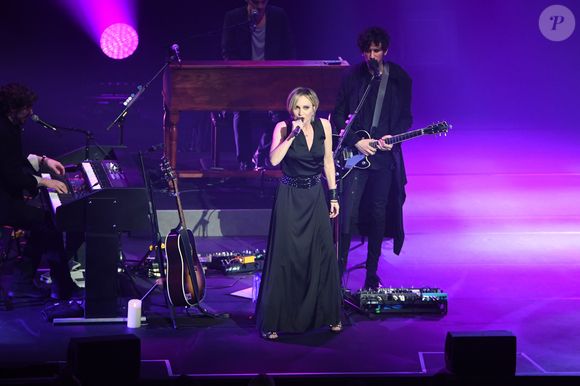 Patricia Kaas en concert à la Salle Pleyel à Paris, le 26 Janvier 2017. © Lionel Urman/Bestimage
