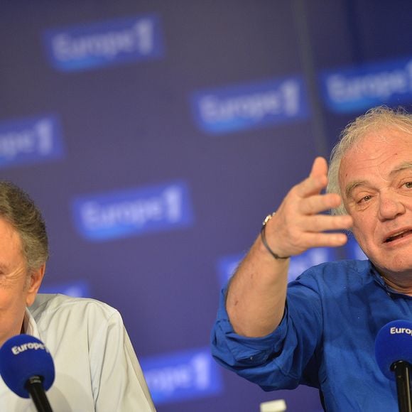 "Michel vient environ tous les mois, ou tous les deux mois…" nous confie-t-il. La fidélité, en amitié, y'a que ça de vrai ! Et c'est plutôt rare en télé...

Exclusif - Michel Drucker et Laurent Cabrol - Soirée spéciale pour les 60 ans de Europe 1 animée Wendy Bouchard et Maxime Switek. Le 4 février 2015