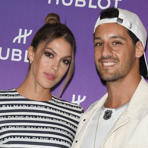Semi-exclusif - Iris Mittenaere et son ex-compagnon Diego El Glaoui - Soirée de lancement de la montre Hublot x DJ Snake à l'AccorHotels Arena à Paris le 2 septembre 2021. © Coadic Guirec/Bestimage