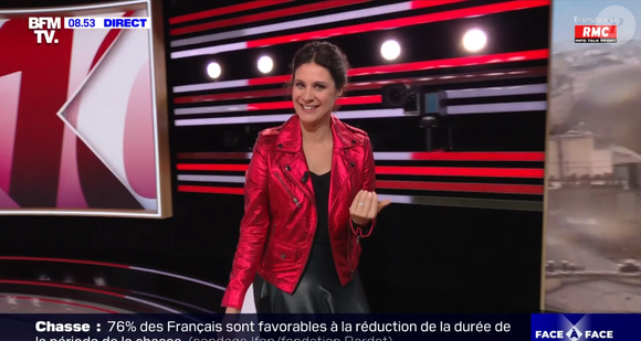 Apolline de Malherbe dans "Apolline de 9 à 10", le 28 mars 2025, sur BFMTV