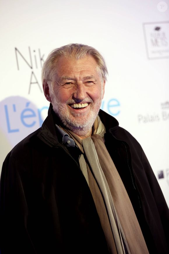 Pierre Gagnaire - Vernissage de l'exposition "L'épreuve du Temps" de Nikos Aliagas au Palais Brongniart à Paris, le 16 janvier 2017. © Dominique Jacovides/Bestimage