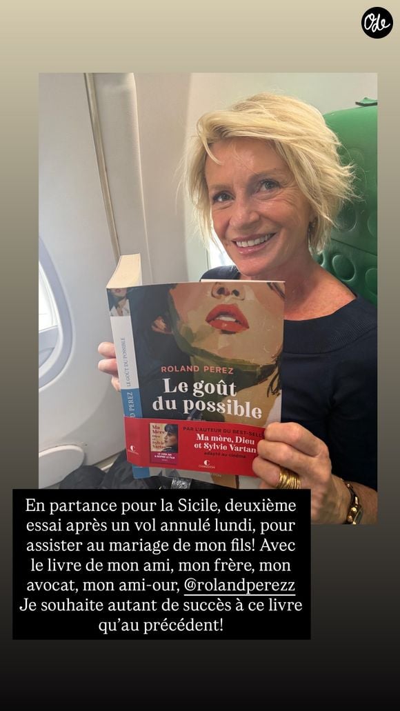 Extrait du compte Instagram de Sophie Davant.