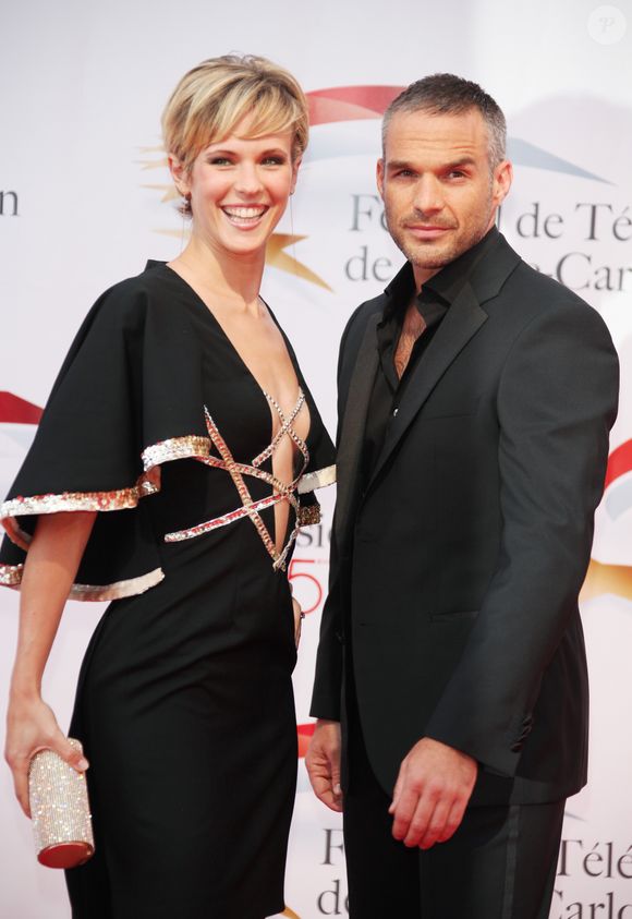 Archives - Lorie (Laure Pester) et Philippe Bas - People au 51ème Festival de la Tv de Monaco le 10 juin 2011. © JLPPA / Bestimage