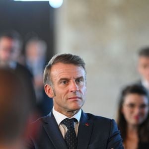 Emmanuel Macron à Pontlevoy, France, 19 septembre 2025, 

© Eliot Blondet/Pool/Bestimage