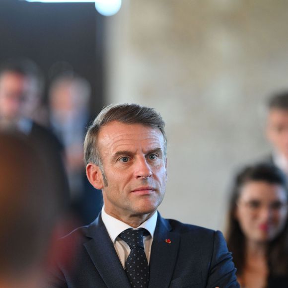 Emmanuel Macron à Pontlevoy, France, 19 septembre 2025, 

© Eliot Blondet/Pool/Bestimage