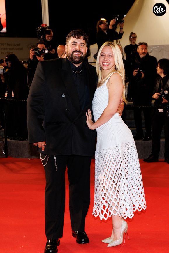 Artus et Kim Higelin - Montée des marches du film "Jim Queen" lors du 79ème Festival International du Film de Cannes le 18 mai 2026.

© Moreau / Jacovides / Bestimage