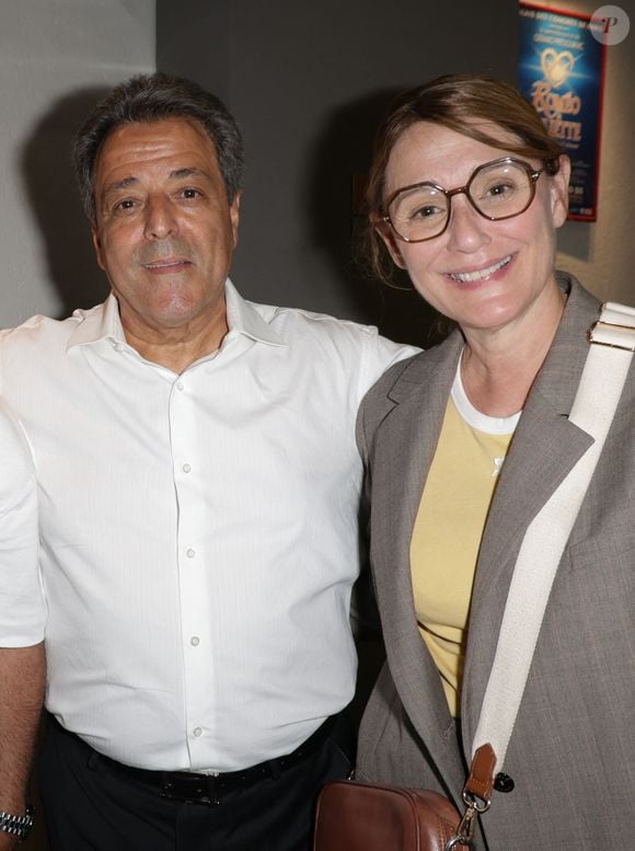 Chico Bouchikhi et Daniela Lumbroso - People au concert de Chico & The Gypsies qui célèbrent 45 ans de carrière au Palais des Congrès avec un concert symphonique inédit le 24 mai 2025. Portés par 80 musiciens et des invités prestigieux, leurs tubes cultes ont résonné dans une version grandiose, entre rumba, flamenco et symphonie.
© Guirec Coadic / Bestimage