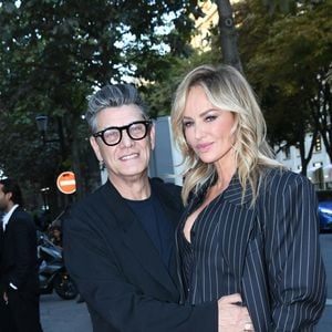 Marc Lavoine et sa compagne Adriana Karembeu arrivant au "Concerto pour la Paix" organisé par Omar Harfouch au Théâtre des Champs Élysées à Paris, France © Rachid Bellak / Bestimage