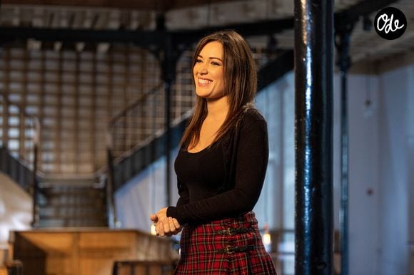 Elsa Esnoult - Enregistrement de l'émission "Animaux Stars", présentée par B.Montiel et diffusée le 8 octobre à 17h30 sur Animaux TV. © Jérémy Melloul / Bestimage