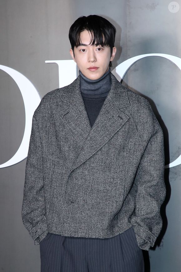 Nam Joo-hyuk au photocall du défilé Dior Homme à l'École-Militaire lors de la semaine de la mode masculine automne/hiver 2025-2026 à Paris, France, le 24 janvier 2025. © Bertrand Rindoff/Bestimage