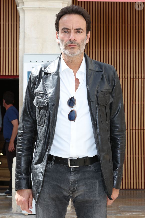 Exclusif - Anthony Delon représentait son père lors de la projection du film "Monsieur Klein" du réalisateur J. Losey lors du 50ème Festival La Rochelle Cinéma à La Coursive à La Rochelle le 3 juillet 2022. 
© Jean-Marc Lhomer/Bestimage