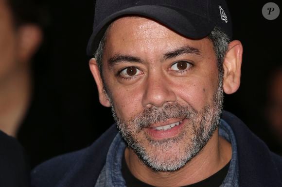 Manu Payet lors de la présentation du logo des Jeux Olympiques et Paralympiques "Paris 2024" dévoilé au cinéma "Le Grand Rex" à Paris, le 21 octobre 2019. 
Michael Baucher / Panoramic / Bestimage