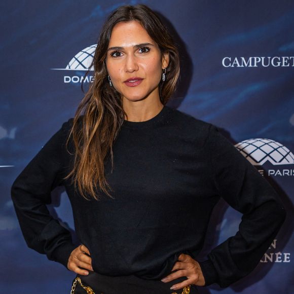 Exclusif - Joyce Jonathan au photocall du showcase de présentation de la comédie musicale La Légende du Comte de Monte Cristo à Salle Gaveau à Paris, France, le 25 septembre 2025. © Julien Sarkissian/Bestimage